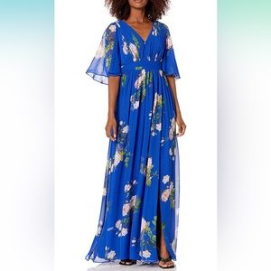Adrianna Papell woman’s floral chiffon dress